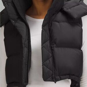 Lululemon Wunder puff super cropped vest